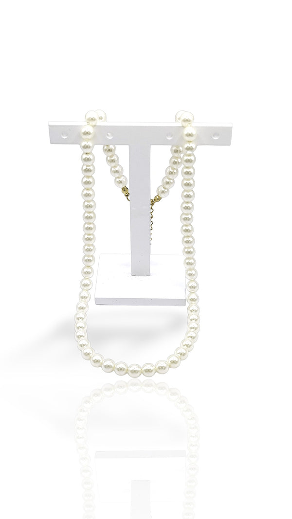 Collier White Pearl